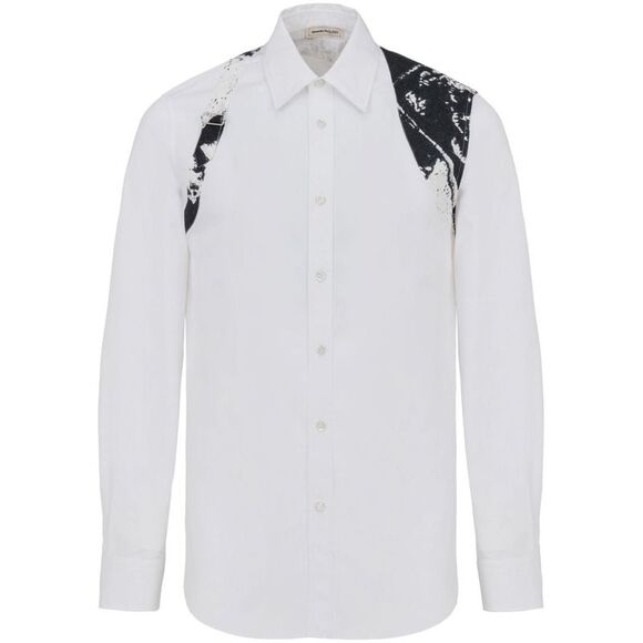 Men's Fold Harness Shirt - White - Picture 1 of 4